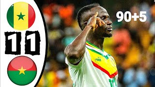 🔴 Sénégal vs Burkina Faso  Éliminatoires de la Coupe dAfrique des Nations 2025  Match [upl. by Netta224]