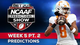 College Football Picks Week 5 PT2  NCAA Football Odds CFB Predictions and Best Bets [upl. by Orme]