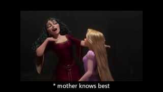 Tangled  Mother Knows Best  Lyrics  MrsDisney0 [upl. by Tabber]