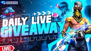 FREE FIRE LIVE CUSTOM ROOM GIVEAWAY FF LIVE REDEEM CODE GIVEAWAY GIVEAWAY CUSTOM [upl. by Naniac580]