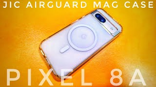 JIC AirGuard Mag Pixel 8a Case Review Does It Suck pixel8a magsafe [upl. by Estrin]