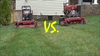 Mulching vs Side Discharge [upl. by Helsie]