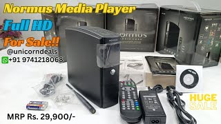 Normus High End Media Player for sale Rs3500 Free Shipping  Full HD Media player Model NXI9000 [upl. by Harobed]