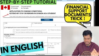 HOW TO APPLY TO EXTEND STUDY PERMIT INSIDE CANADA  STEPBYSTEP TUTORIAL  ENGLISH  CANADA [upl. by Benioff297]