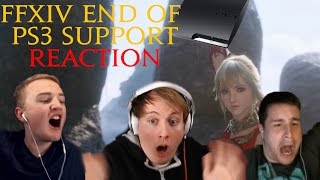 End of FFXIV PS3 Support LIVE Reaction [upl. by Burtis]