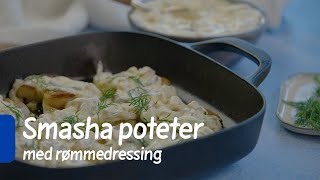 Smasha poteter på grillen  REMA 1000 [upl. by Berstine522]