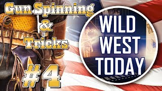 Gun Spinning Tricks Flat Spin  WILD WEST How to do  Part 4 [upl. by Iel]