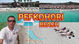 Nešto o gradskoj plaži PEFKOHORIHalkidikiGrčka hellasheavenspefkohorihalkidiki [upl. by Botsford]