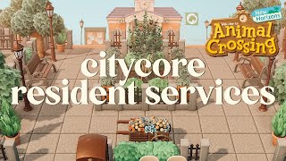 citycore resident services  speed build  animal crossing new horizons [upl. by Licastro]