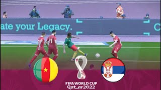 Camerún vs Serbia  Mundial Qatar 2022 Highlights [upl. by Cooperstein]