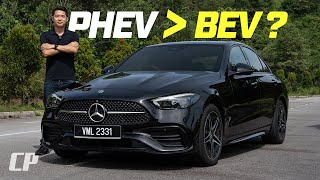 W206 MercedesBenz C350e Review in Malaysia  20L Turbo 254kWh Battery  Better than EV [upl. by Aiker]