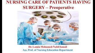 Preoperative Patient Care [upl. by Raynor]