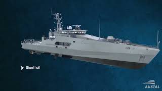 Austal Unveils New Offshore Patrol 60 [upl. by Atcele]