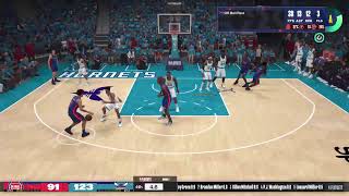 The Point God G1🏀HOF🏀 Myplayer🏀🏀Pistons  Hornets 🏀🏀 [upl. by Driscoll325]