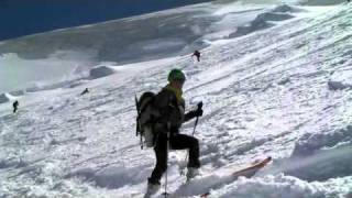 scialpinismo Piz Palù e Piz DArgiant gruppo Bernina [upl. by Uolyram]