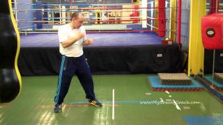 How to Box  Boxing Footwork  Moving In and Out [upl. by Leopoldine]