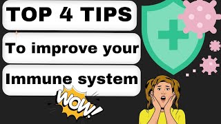 Top 4 Tips to improve your Immune system Immunity boost Immunity ahmedmedicalcare [upl. by Pearle966]