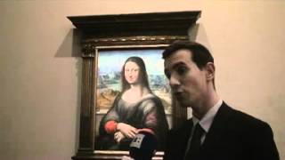 quotLa Giocondaquot se encuentra con su gemela del Louvre [upl. by Noramac315]