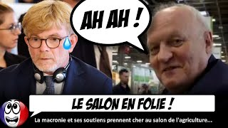 Salon de lagriculture  Marc Fesneau HUÉ comme jamais et François Asselineau fait des BLAGUES [upl. by Papp]