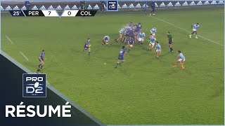 PRO D2  Résumé USA PerpignanColomiers Rugby 2812  J17  Saison 20202021 [upl. by Zimmerman38]