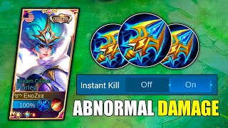 FROM ZERO TO HERO‼️ HARLEY ABNORMAL DAMAGE WITH LIGHTNING TRUNCHEON  MOBILE LEGENDS [upl. by Fisken]