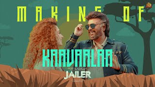 Making of Kaavaalaa  Jailer  Superstar Rajinikanth  Sun Pictures  Anirudh  Nelson  Tamannaah [upl. by Rebeka]