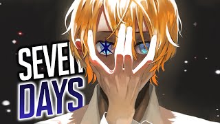 Nightcore  Seven Days Lyrics [upl. by Lewanna141]