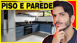 PISO E PAREDE DE COZINHA E BANHEIRO  COMO COMBINAR [upl. by Daigle]