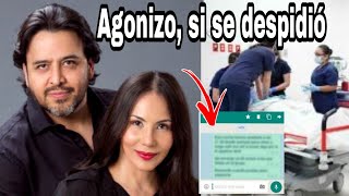 Esposa de Toto Vega relata los últimos momentos duros de su esposo en el hospital [upl. by Gnil]