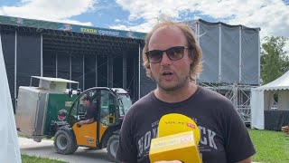 Szene Openair 2023 Aufbau für das Festival läuft [upl. by Abott473]