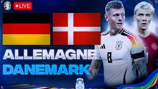 🔴🇩🇪🇩🇰 ALLEMAGNE  DANEMARK LIVE  🇩🇪LA MANNSCHAFT GRAND FAVORI  18 EURO 2024  EURO 2024 LIVE [upl. by Ludovick691]