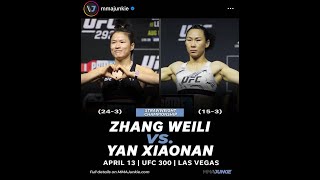 Weili Zhang vs Yan Xiaonan Remastered UFC300HighlightBreakdownPrediction [upl. by Otilegna]