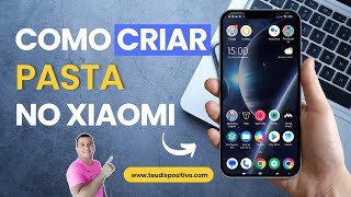 Como criar uma pasta de apps no Celular Xiaomi [upl. by Lynett]