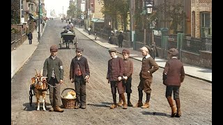 Great Britain in the 1890s  1900s Victorian Era  55 Extremely Rare Exciting Photos Colorized [upl. by Jolynn28]