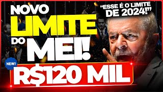 🚨 R 120 MIL PARA O MEI MUDANÇA DO LIMITE DO MEI EM 2024  MEI 2024 🚨 [upl. by Athey]