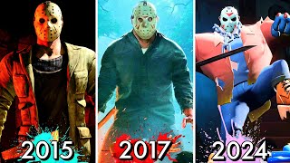 Jason Vorhess in Video Game Trailers Evolution 20152024 [upl. by Derfniw24]