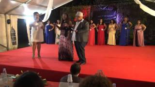 Miss Ronde 2015  12 4e passage Tenue de soirée amp questions [upl. by Calbert]