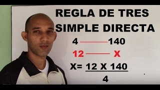 Regla de tres simple directa  Problema 2 [upl. by Ssilb]