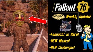 NEW FASNACHT MASKS  Fallout 76 Weekly Update June 25 July 2 2024 [upl. by Anitsud]