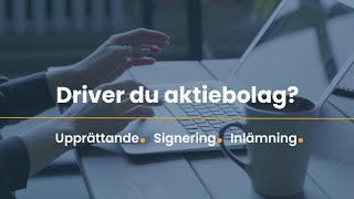 Driver du aktiebolag Med BL Bokslut gör du dina bokslut helt digitalt [upl. by Janerich567]