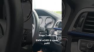 6 speed BMW m240i pull E40 map automobile bmwm240i cartok cars automotiveaddicts [upl. by Ondrej875]