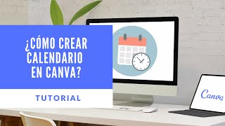 Crear un calendario en Canva [upl. by Orwin]