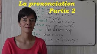 Comment prononcer en français  2ème partie [upl. by Luaped642]