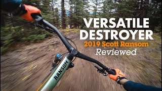 BIKE REVIEW  2019 Scott Ransom 29 and 275 Tested [upl. by Schargel]