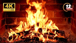 🔥 Cozy Fireplace 4K LIVE Fireplace with Crackling Fire Sounds Christmas Fireplace 2024 [upl. by Orlena]