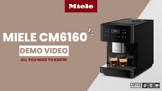 Miele CM6160 Milk Perfection Demo amp Review Should you Buy It  Coffee Warehouse [upl. by Anniala10]