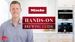 Miele Coffee Machine Hands On Review [upl. by Annaierb]