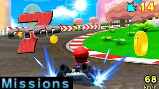 I Played Mario Kart CTGP7 Mission Mode Part 2 [upl. by Eskil]