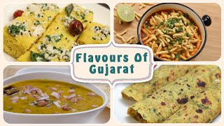 Flavours Of Gujarat  Popular And Easy To Make Gujarati Recipes  Rajshri Food [upl. by Annodal]