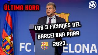 LOS FICHAJES DE BARCELONA POR LA PRÓXIMA TEMPORADA 20222023 [upl. by Bernete]